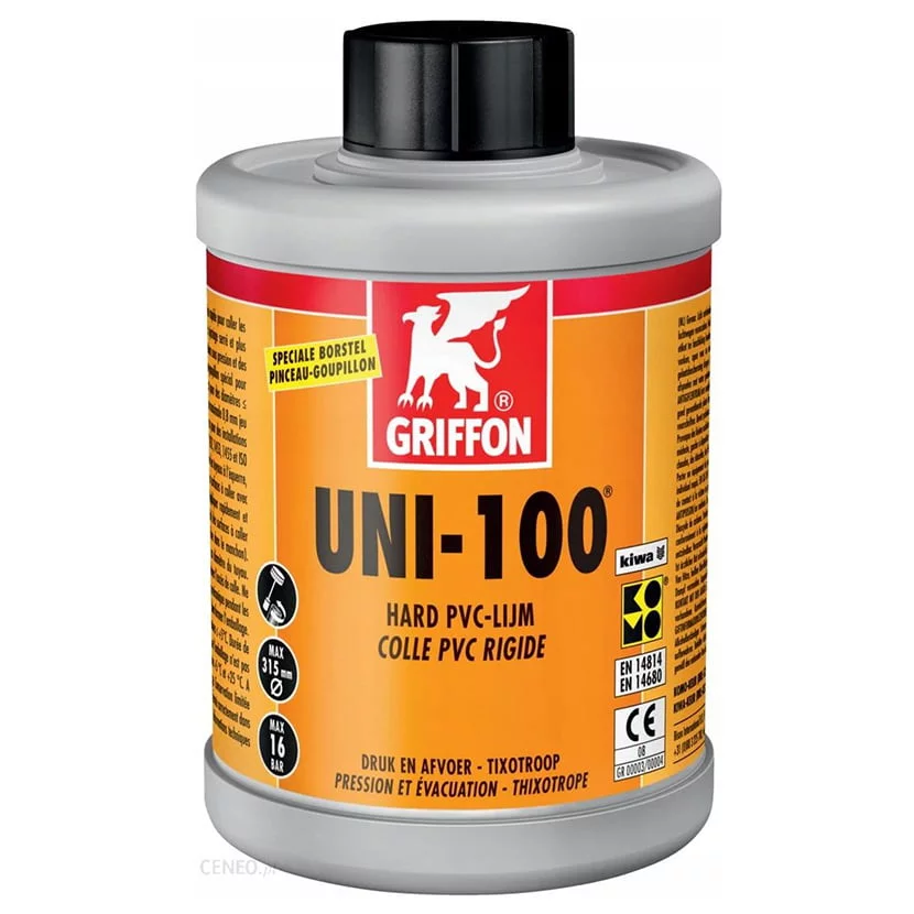 Klej griffon uni 100 z pedzlem 0,5l